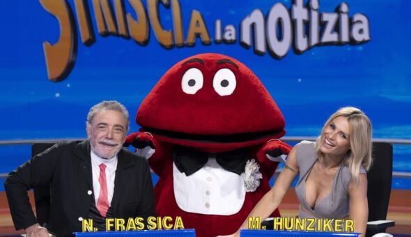 Nino Frassica e Michelle Hunziker