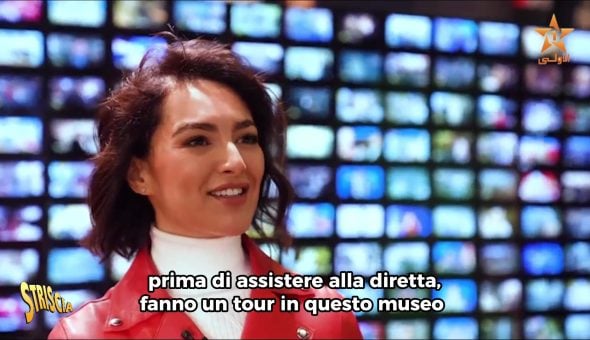 Striscia e Rajae in un doc sulla più importante tv marocchina con la curatrice del museo Vittoria Ricci